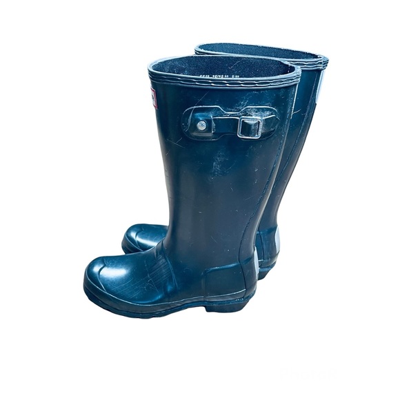 Hunter Mid-Calf Unisex Rain Boots Size 3G or 2B - Picture 3 of 9